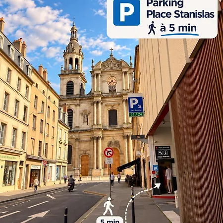 Appartement Le Ptit Stan Place Stanislas 1 Min